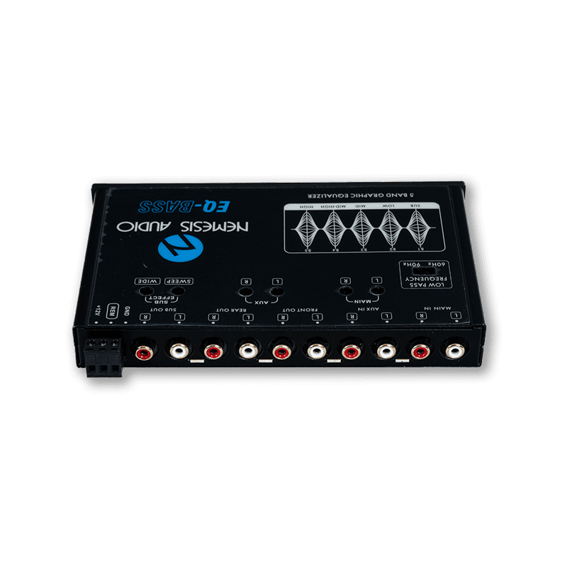 Nemesis Audio EQ-BASS 5-Band Graphic Equalizer w/ 8V Output