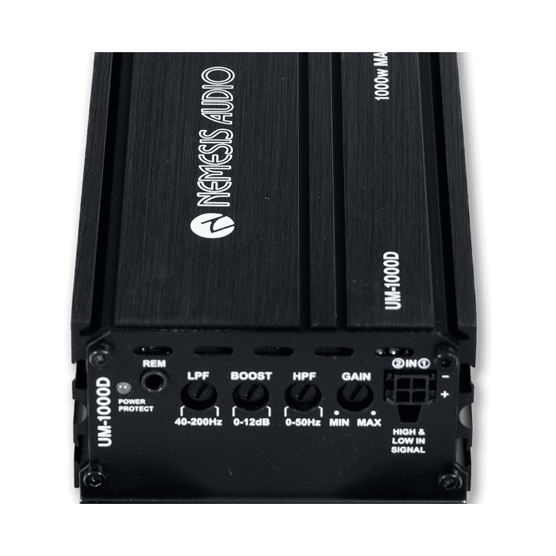 Nemesis Audio UM-1000D 500W RMS Slim Monoblock Amplifier