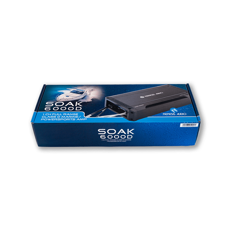 Nemesis Audio SOAK-6000D 3040W RMS Marine Monoblock Amplifier