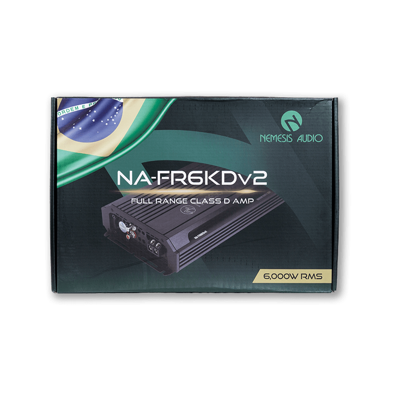 Nemesis Audio NA-FR6KDv2 6110W RMS Full Range Class D Amplifier
