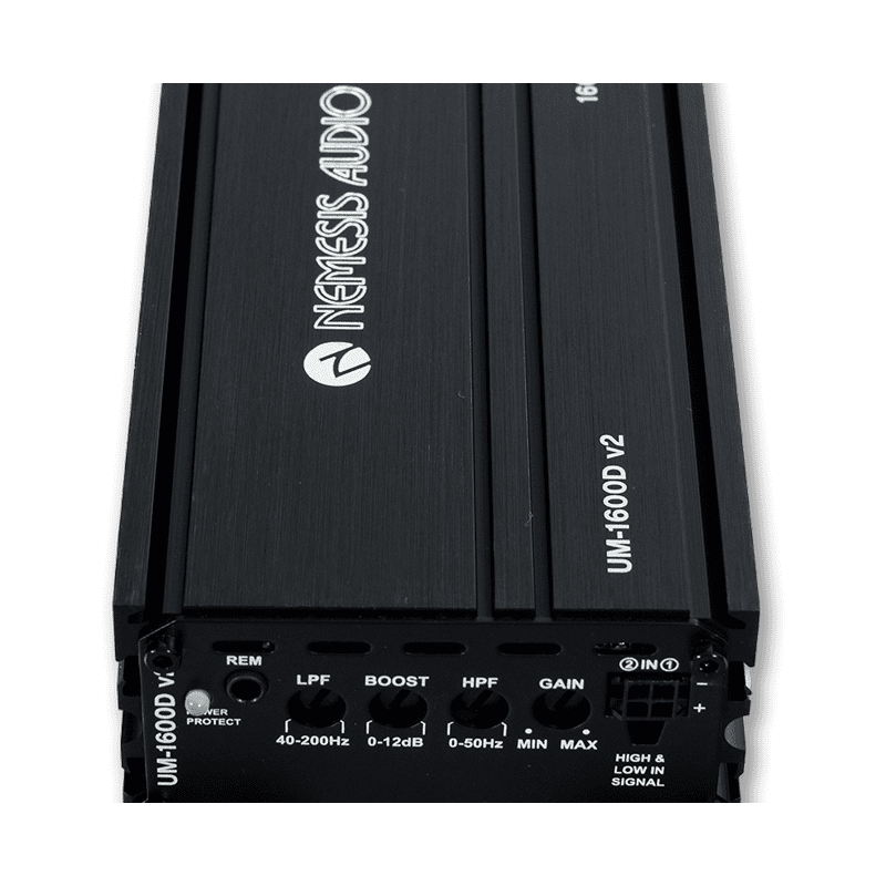 Nemesis Audio UM-1600D V2 800W RMS Slim Monoblock Amplifier