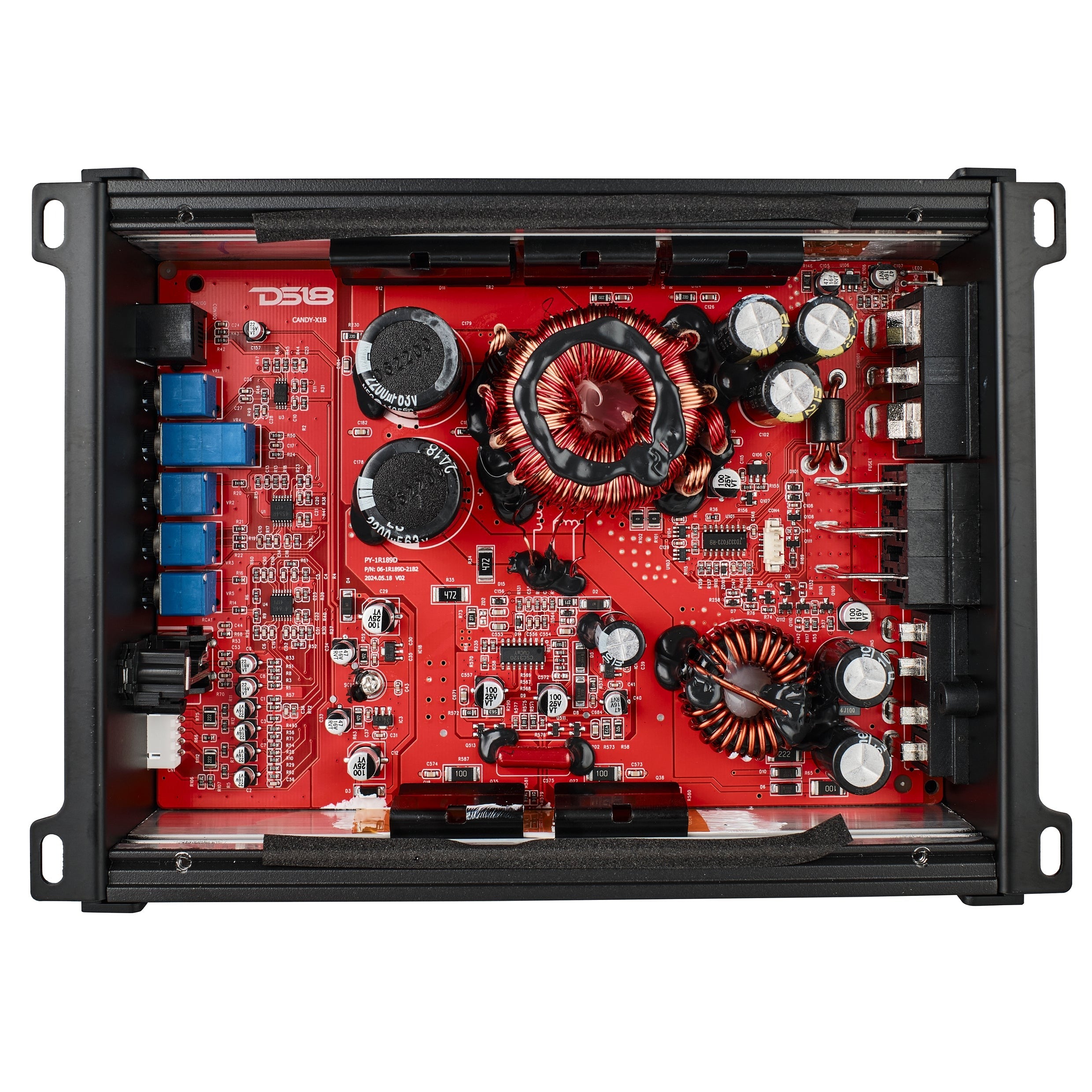 DS18 CANDY-X1B Compact Class D 1-Channel Monoblock Amplifier 1800 Watts