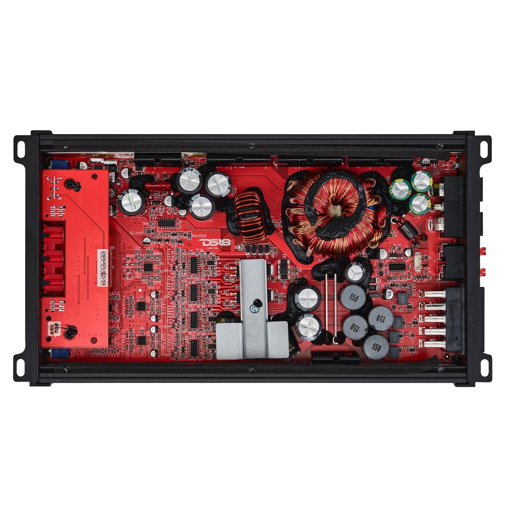 DS18 CANDY-X5B Full Range 5-Channel Class D Car Amplifier 2000 Watts M
