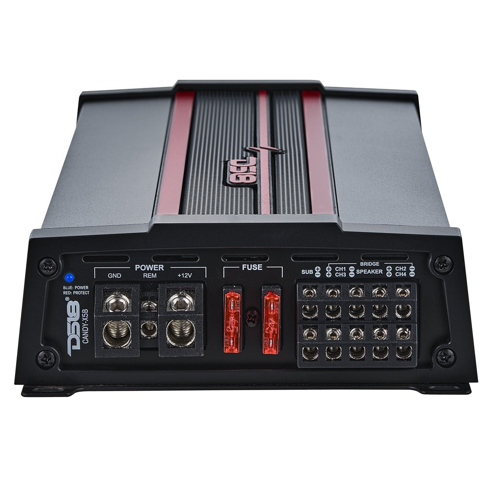 DS18 CANDY-X5 CANDY Compact Full-Range Class D 5-Channel Amplifier
