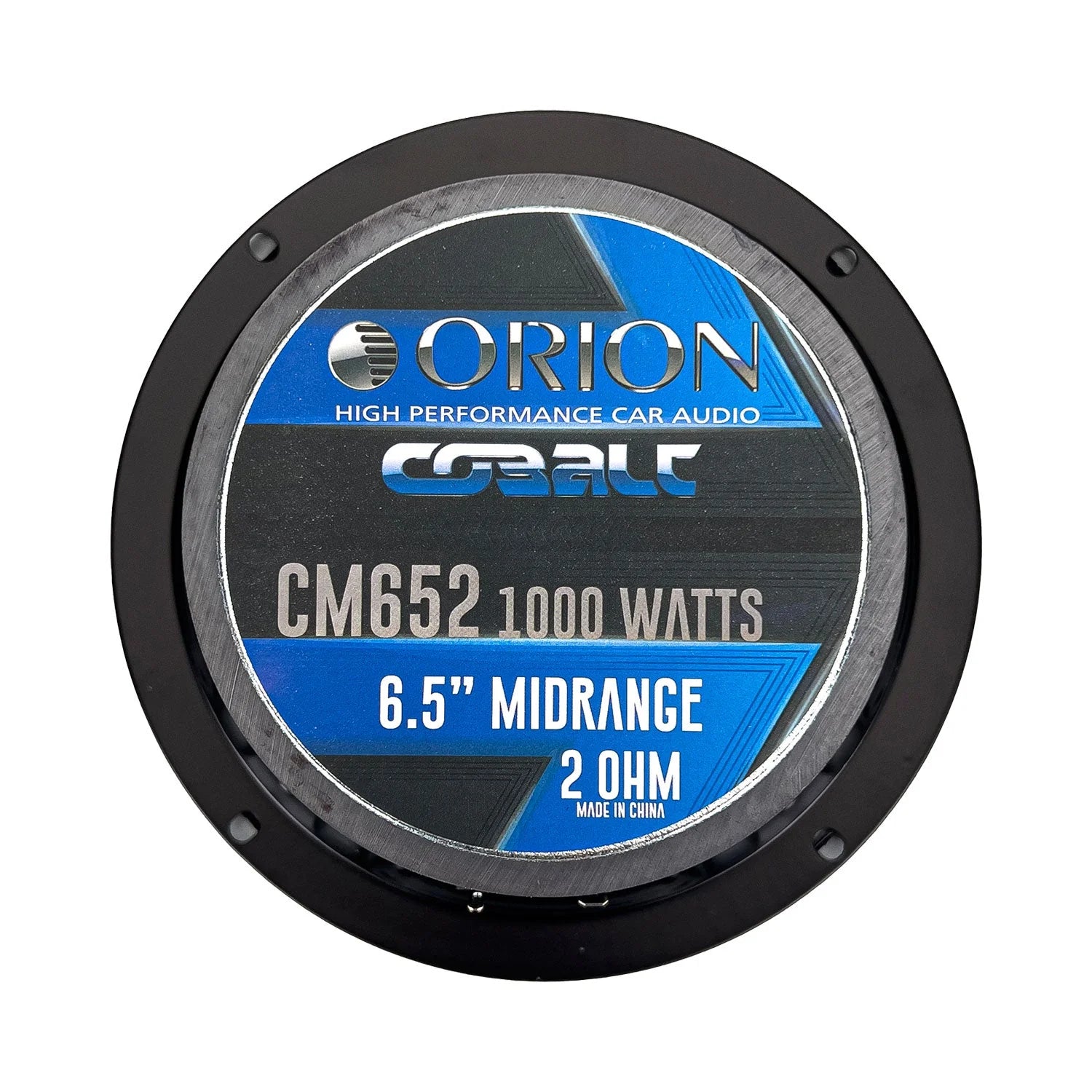 Orion CM652 6.5" 250W RMS Midrange Speakers 2-Ohm (Pair)