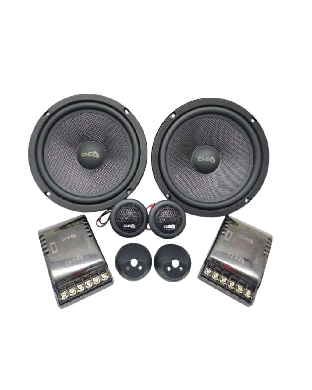 Down4Sound CFXT65C | 6.5" 180W RMS 2-Way Component Speakers (Pair)