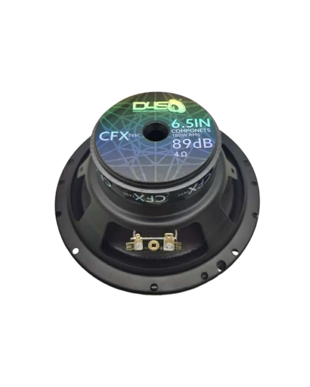 Down4Sound CFXT65C | 6.5" 180W RMS 2-Way Component Speakers (Pair)