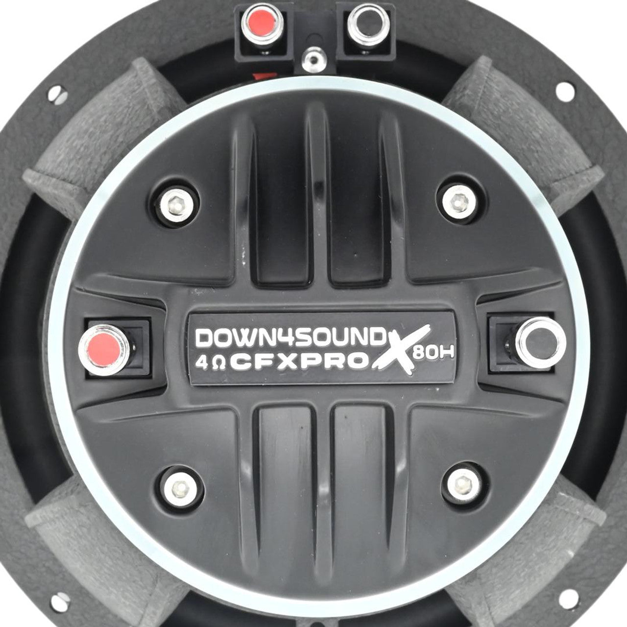 Down4Sound CFX-PROx804H 8" 200W RMS Carbon Fiber NEO Water Resistant Coaxial Speaker (Single)