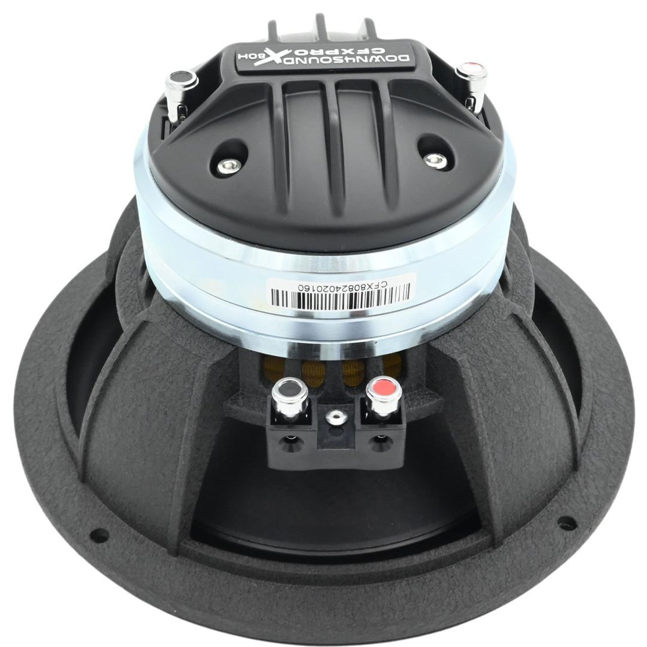 Down4Sound CFX-PROx804H 8" 200W RMS Carbon Fiber NEO Water Resistant Coaxial Speaker (Single)