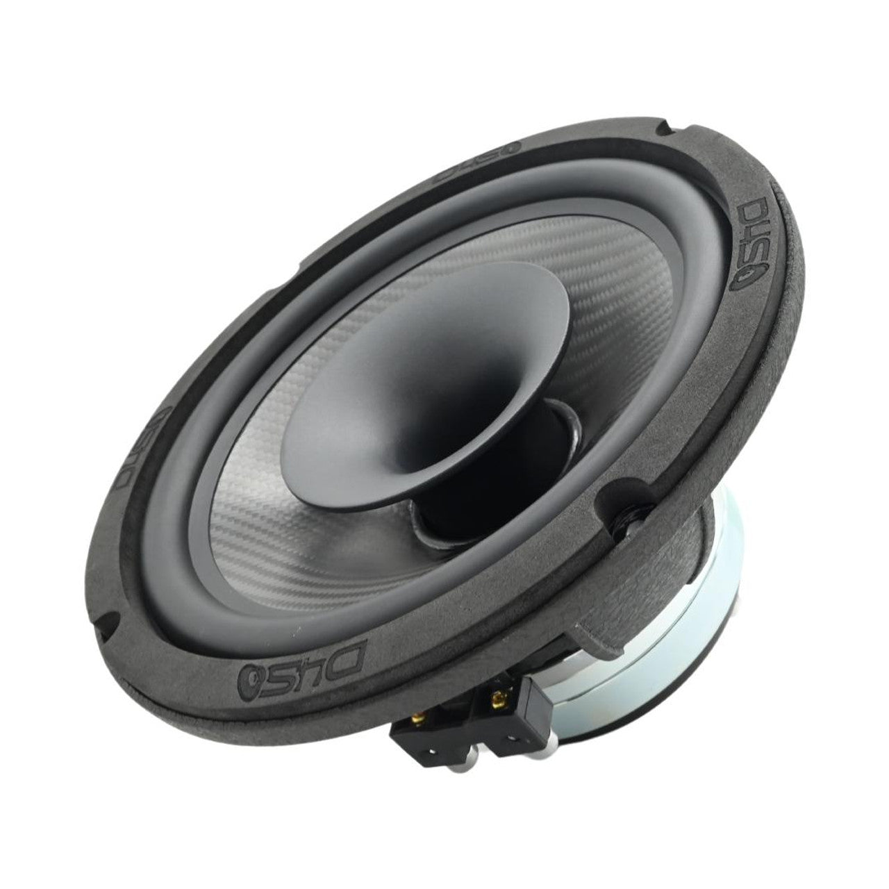 Down4Sound CFX-PROx804H 8" 200W RMS Carbon Fiber NEO Water Resistant Coaxial Speaker (Single)