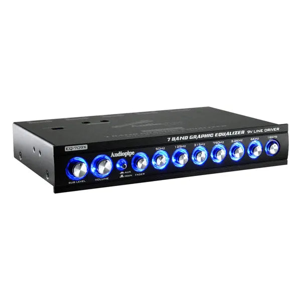 Audiopipe EQ-709X 7 Band Graphic Equalizer
