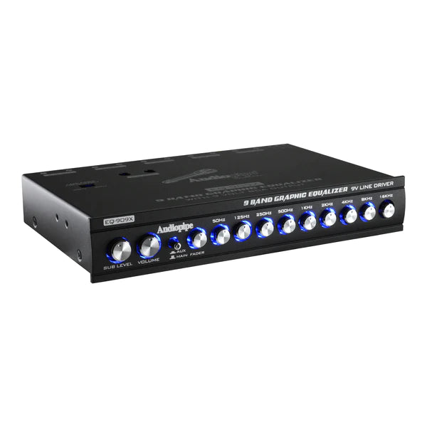 Audiopipe EQ-909X 9 Band Graphic Equalizer