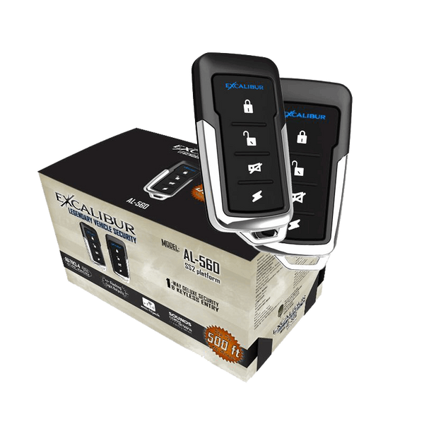 Excalibur AL-560 Basic AlarmFeatures: Two 4 button transmitters includ