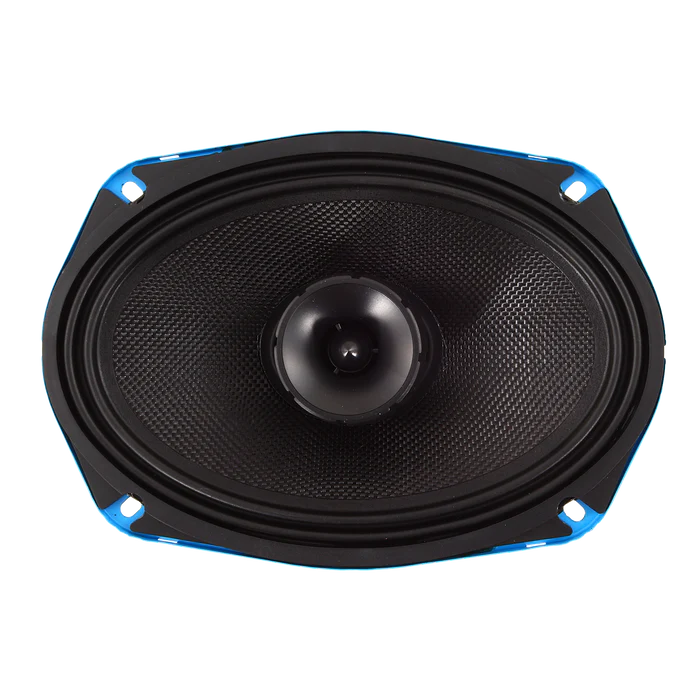 Galeforce F1-69 6x9" 100W RMS Marine Midrange Speakers with Built-in Bullet Tweeter (Pair)