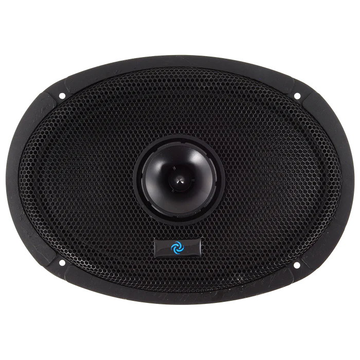 Galeforce F1-69 6x9" 100W RMS Marine Midrange Speakers with Built-in Bullet Tweeter (Pair)