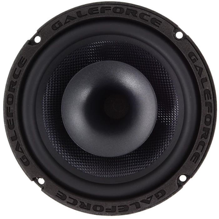 Galeforce F3-65 6.5" 400W RMS Marine Midrange Speakers with Built-in Horn (Single)