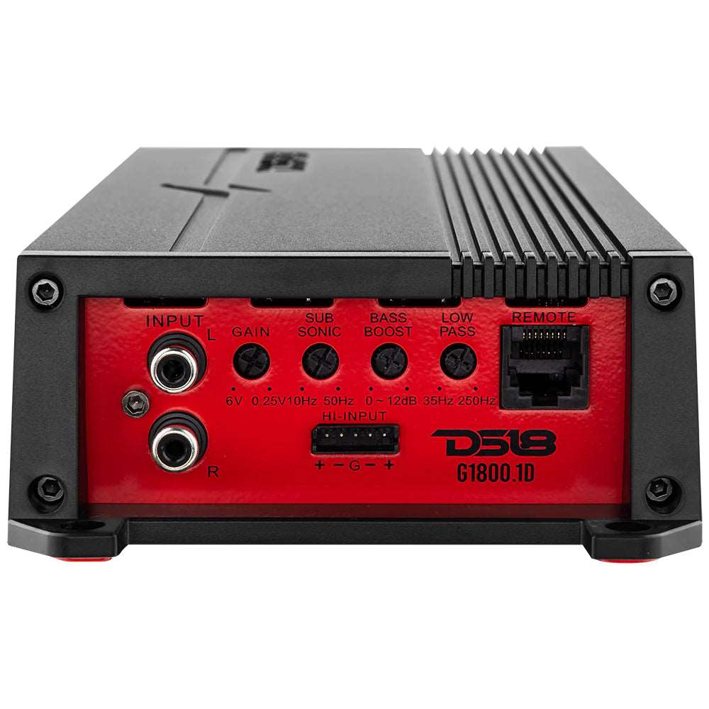 DS18 G1800.1D Class D 1-Channel Amplifier 600 Watts Rms @ 1-Ohm