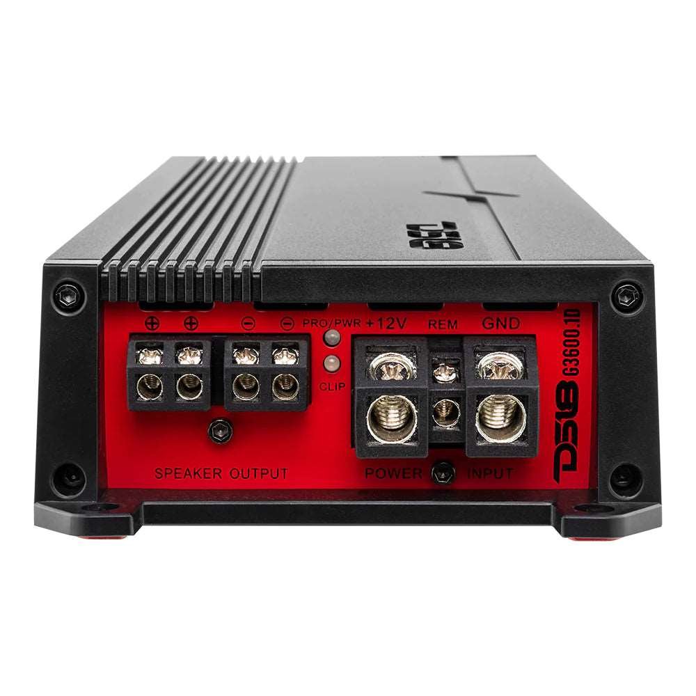 DS18 G3600.1D Class D 1-Channel Amplifier 1200 Watts @ 1-Ohm