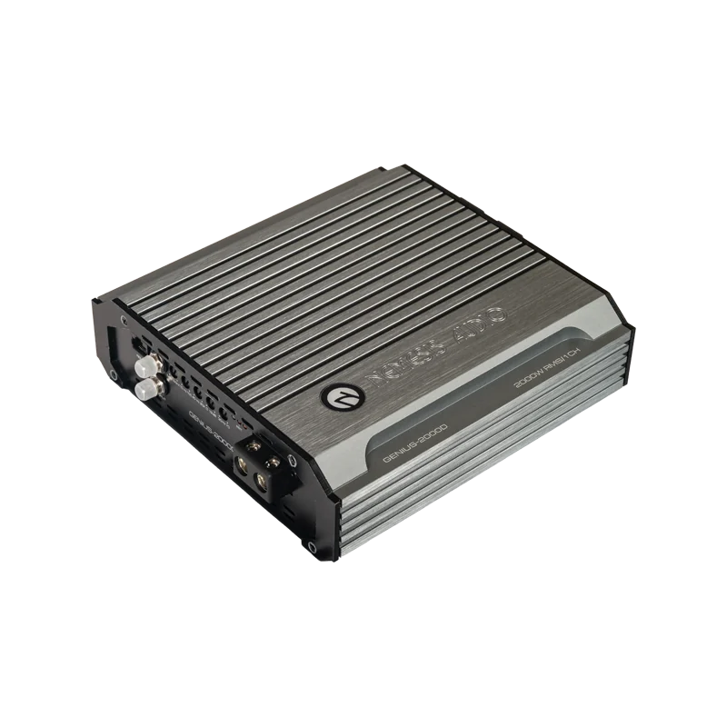 Nemesis Audio GENIUS-2000 | 2000W RMS Smart Amplifier 1-Ohm/2-Ohm