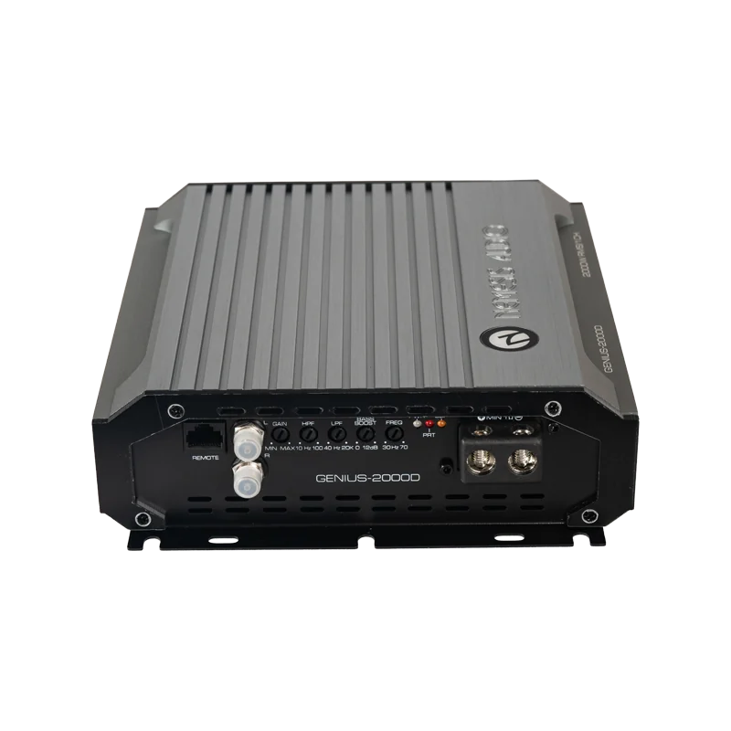Nemesis Audio GENIUS-2000 | 2000W RMS Smart Amplifier 1-Ohm/2-Ohm
