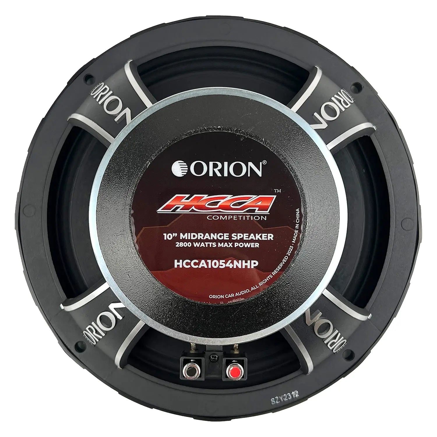Orion HCCA1054NHP - 10" 4 Ohm High Efficiency Midrange Speaker 700 Watts RMS