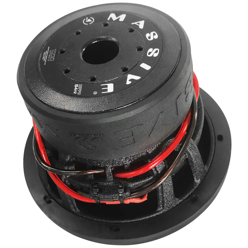 Massive HIPPO84V2 8" 500W RMS Subwoofer DVC 4-Ohm