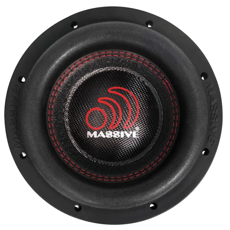 Massive HIPPO84V2 8" 500W RMS Subwoofer DVC 4-Ohm