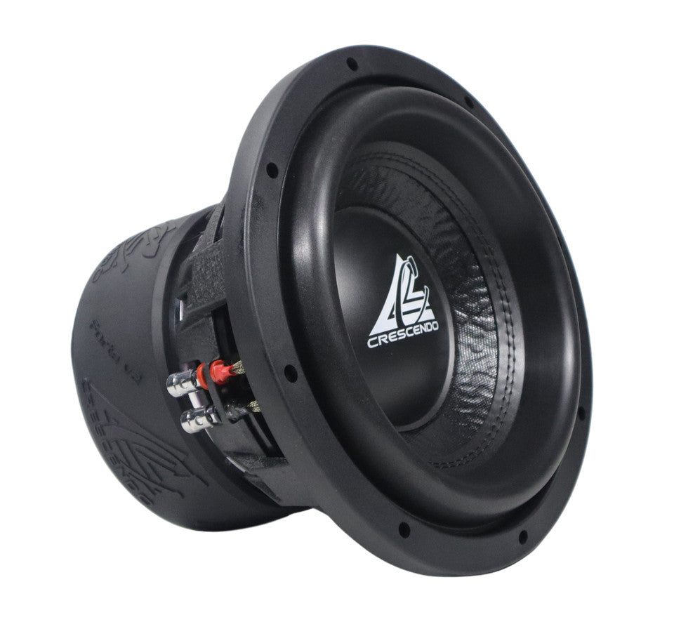 Crescendo Audio FORTE v2 10" 1000W RMS Subwoofer DVC