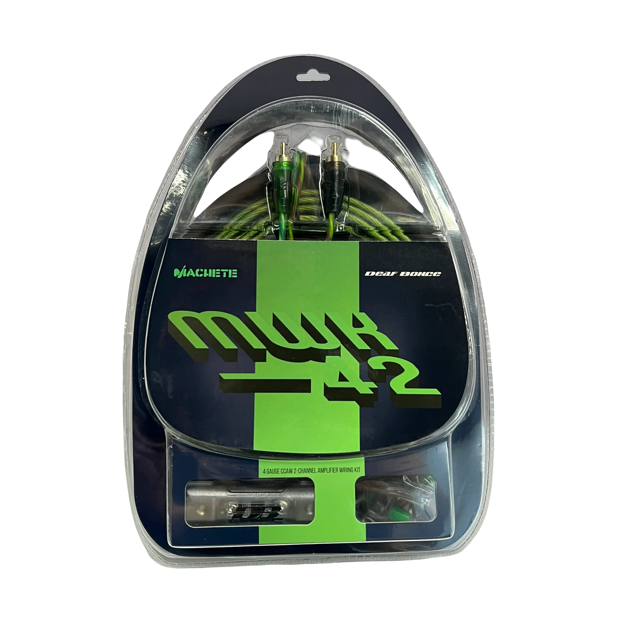 Deaf Bonce MWK-42 4 gauge CCA 2-Channel Ampilfier Wiring Kit