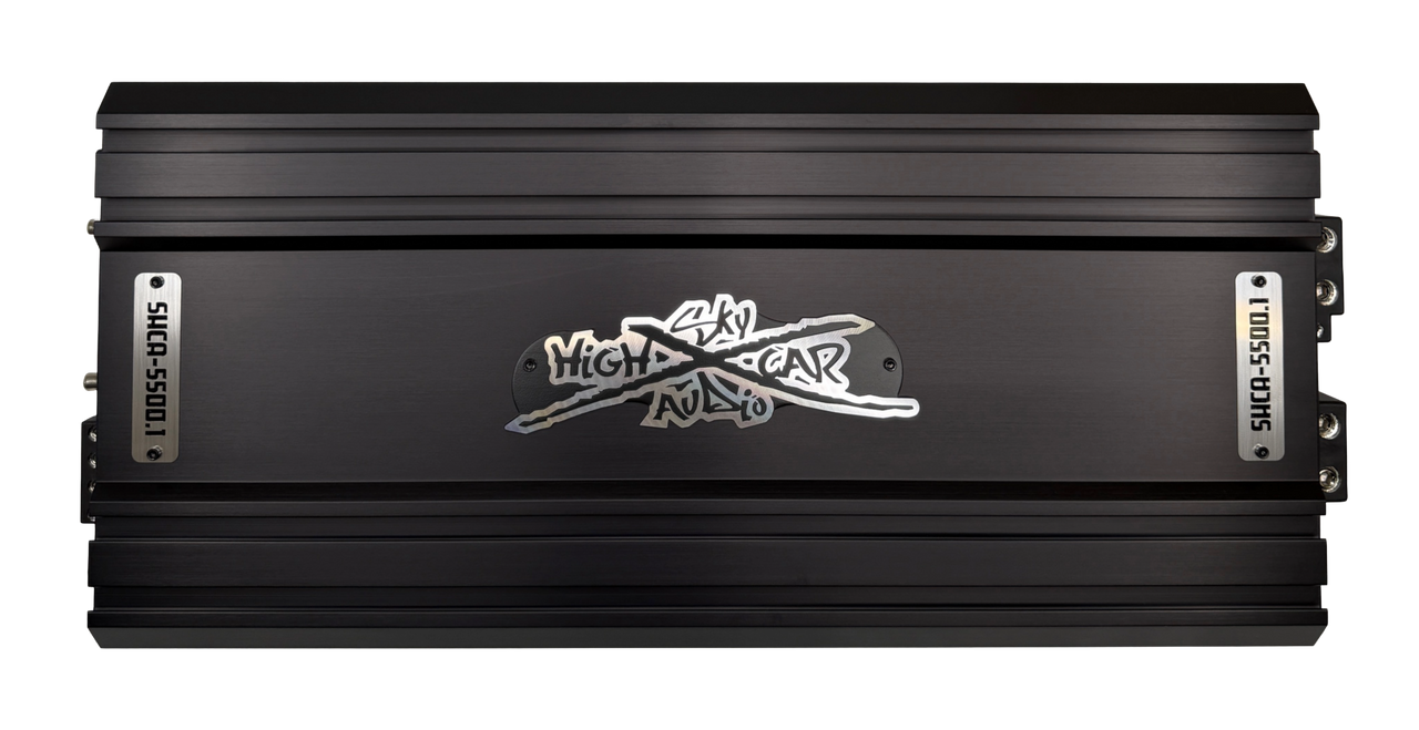 Sky High Car Audio SHCA5500.1 Monoblock Amplifier | Made in Korea