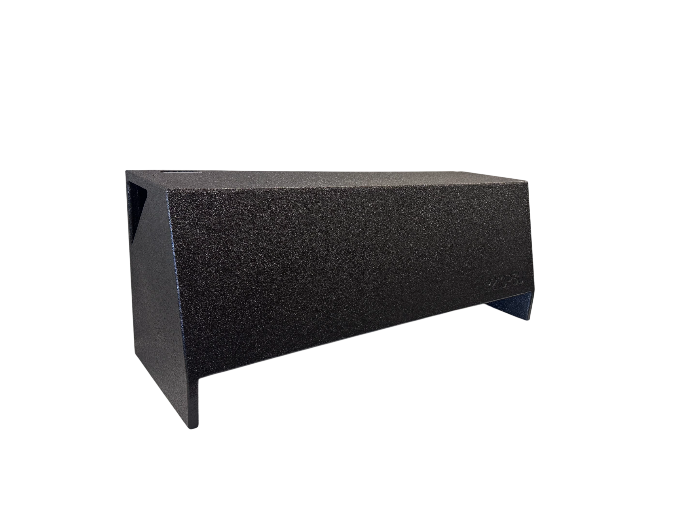 Dual 8" Third Row SUV Subwoofer Box Down Fire Ported
