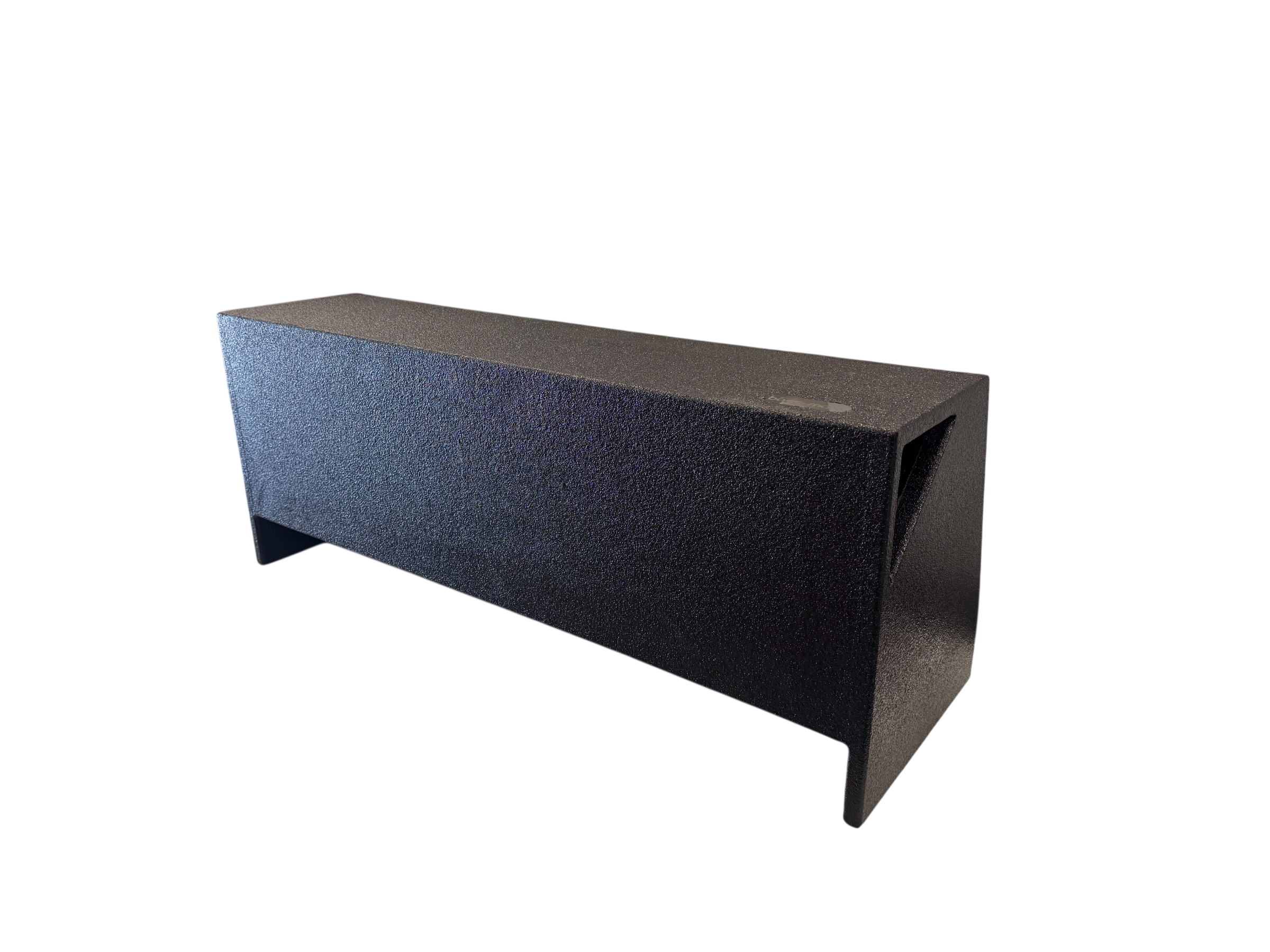 Dual 8" Third Row SUV Subwoofer Box Down Fire Ported