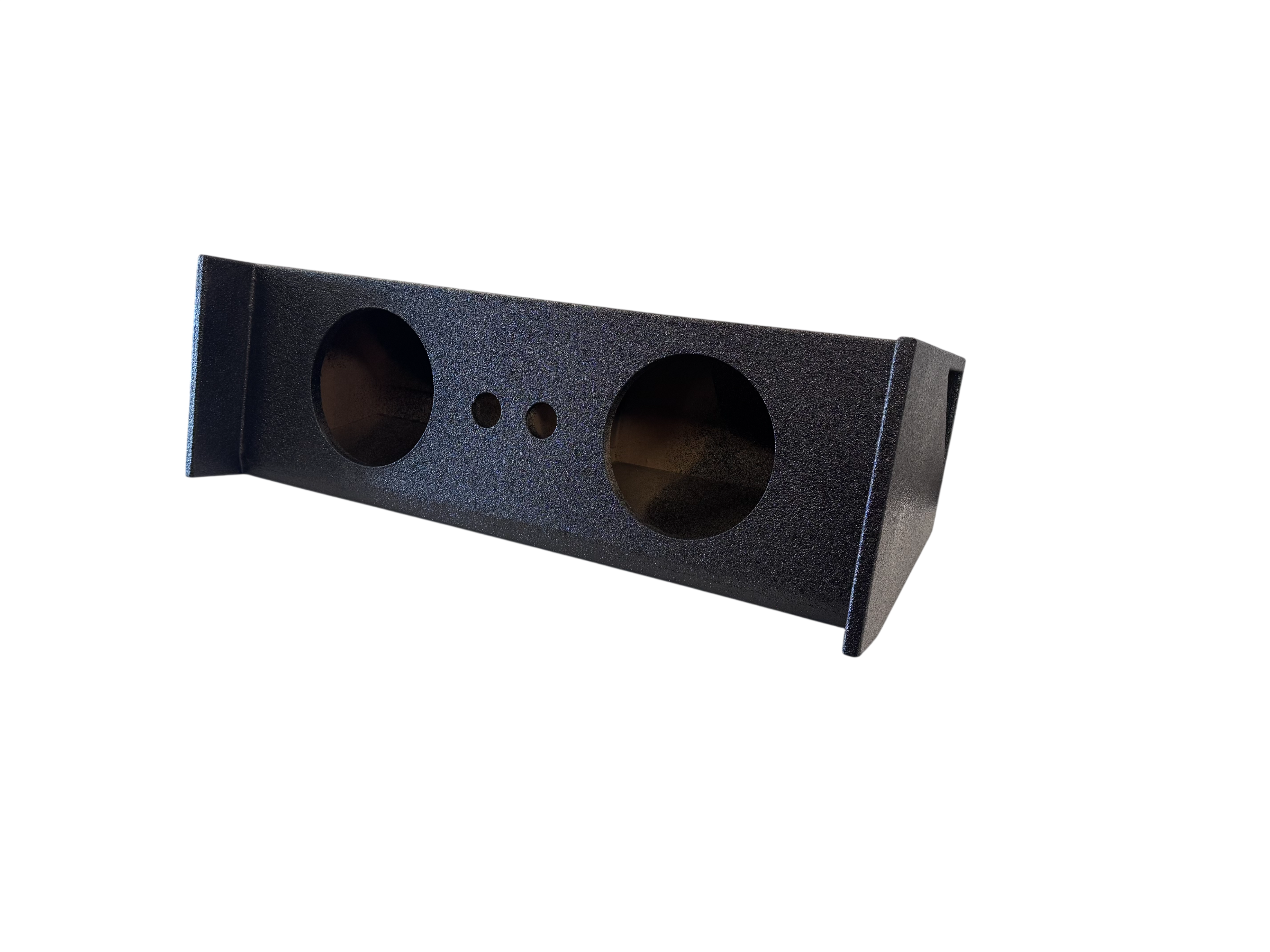 Dual 8" Third Row SUV Subwoofer Box Down Fire Ported