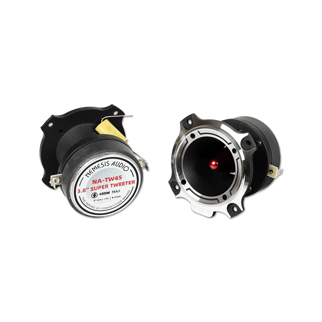 Nemesis Audio NA-TW45 Pro Aluminum Super Bullet Tweeter 200 Watts with Nemesis Audio NA-TW45 Pro Aluminum Super Bullet Tweeter 200 Watts with