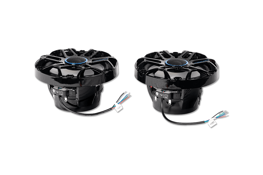 Nemesis Audio SOAK-65 6.5" Marine Speakers w/ RGB Lighting (Pair)