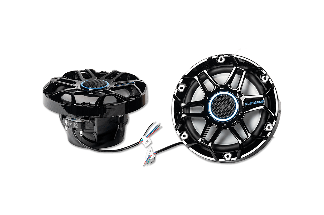 Nemesis Audio SOAK-65 6.5" Marine Speakers w/ RGB Lighting (Pair)