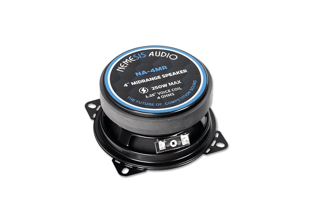 Nemesis Audio NA-4MR 4" 125W RMS Midrange Speaker (Single)
