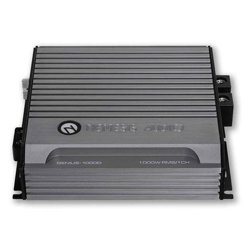 Nemesis Audio GENIUS-1000D 1000W RMS Smart Amplifier 1-Ohm/2-Ohm