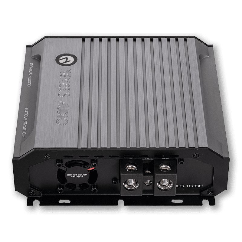 Nemesis Audio GENIUS-1000D 1000W RMS Smart Amplifier 1-Ohm/2-Ohm