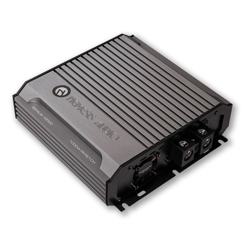 Nemesis Audio GENIUS-1000D 1000W RMS Smart Amplifier 1-Ohm/2-Ohm
