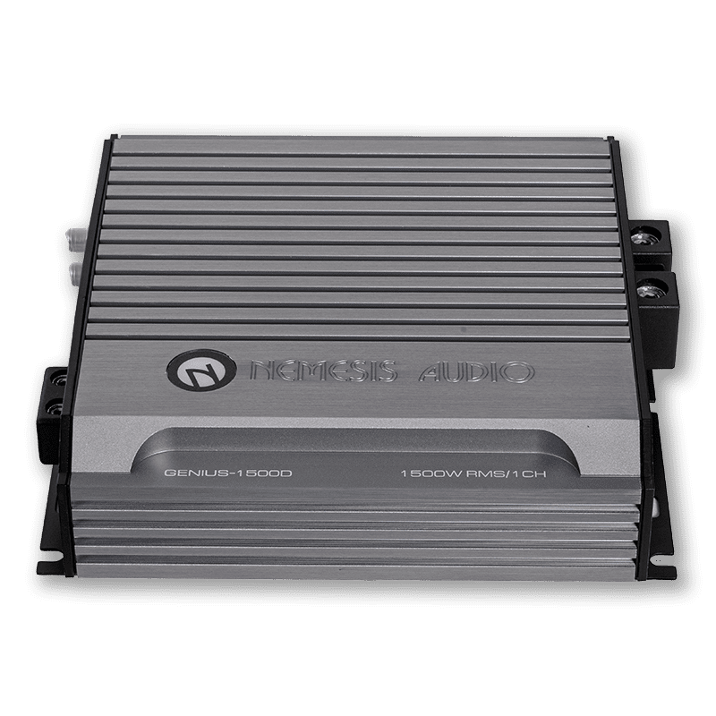 Nemesis Audio GENIUS-1500D 1500W RMS Smart Amplifier 1-Ohm/2-Ohm