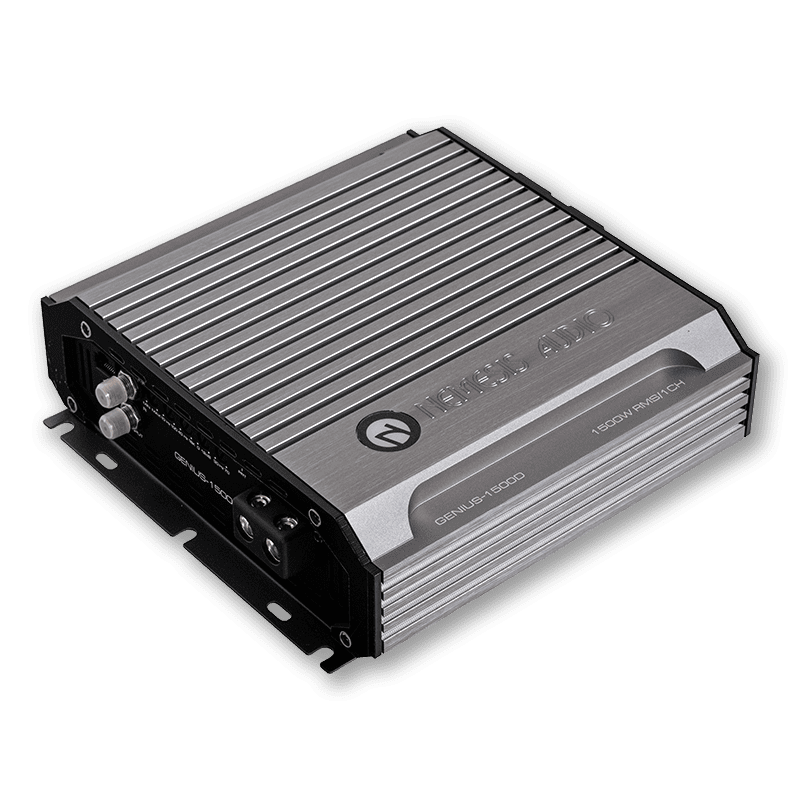 Nemesis Audio GENIUS-1500D 1500W RMS Smart Amplifier 1-Ohm/2-Ohm