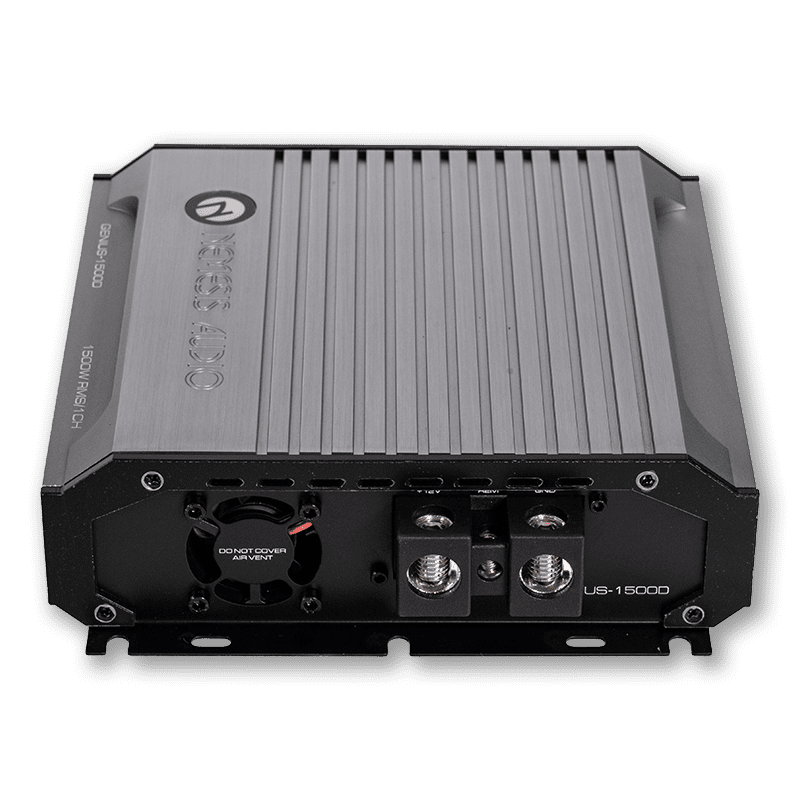 Nemesis Audio GENIUS-1500D 1500W RMS Smart Amplifier 1-Ohm/2-Ohm