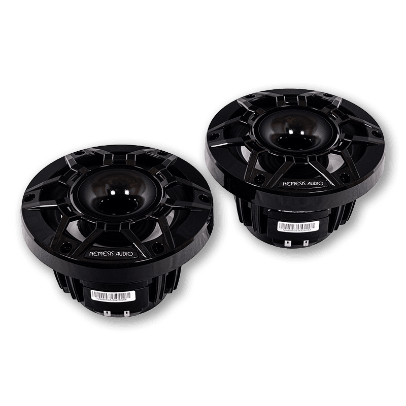 Nemesis Audio NA-M65RGB 6.5" 150W RMS 2-Way Marine Speakers w/ RGB LED (Pair)