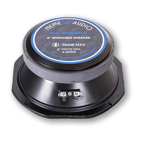 Nemesis Audio NA-8SBMR4 | 8" 350W RMS Midrange Speaker (Single)