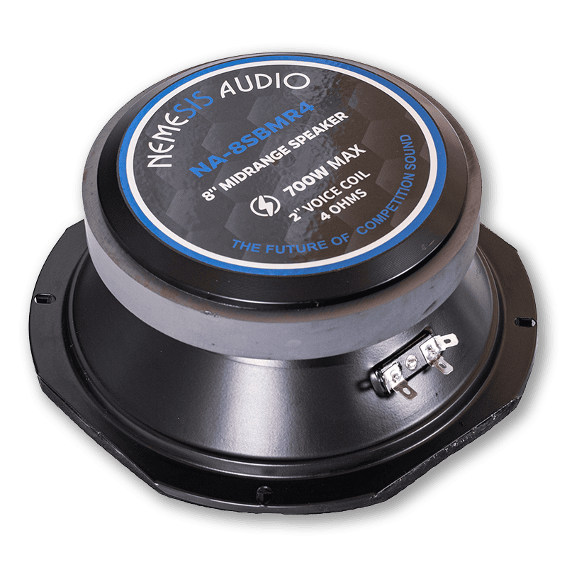 Nemesis Audio NA-8SBMR4 | 8" 350W RMS Midrange Speaker (Single)