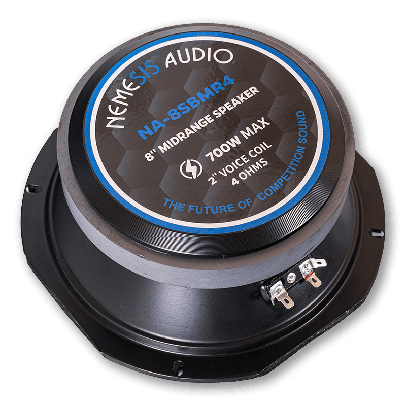 Nemesis Audio NA-8SBMR4 | 8" 350W RMS Midrange Speaker (Single)