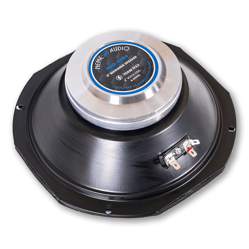 Nemesis Audio NEO-8SB4 | 8" 375W RMS Midrange Speaker (Single)