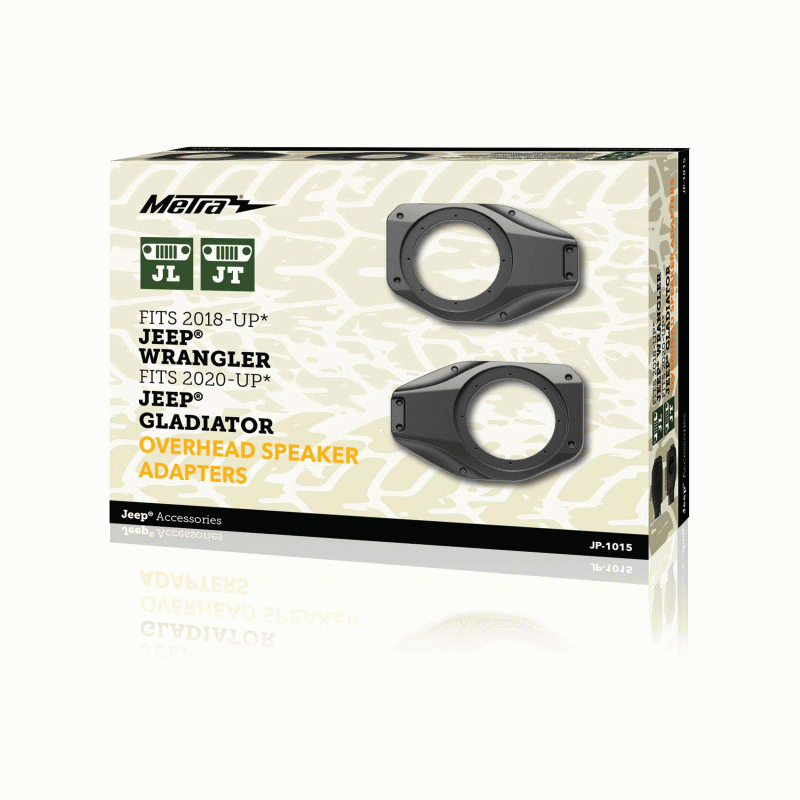 Metra JP-1015 Soundbar Speaker Kit - Wrangler JL Gladiator JT