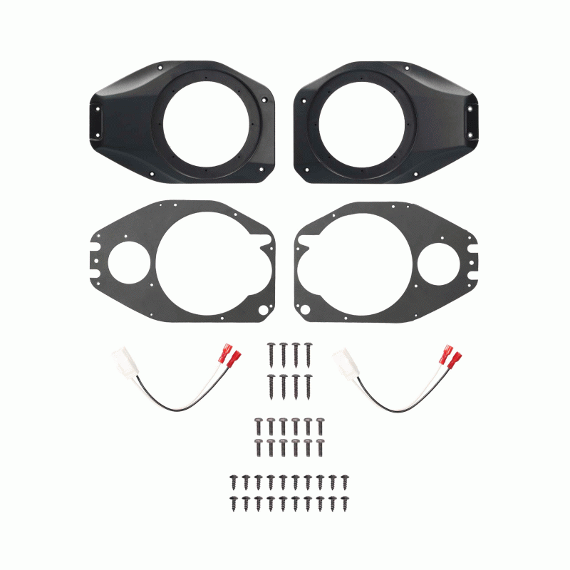 Metra JP-1015 Soundbar Speaker Kit - Wrangler JL Gladiator JT